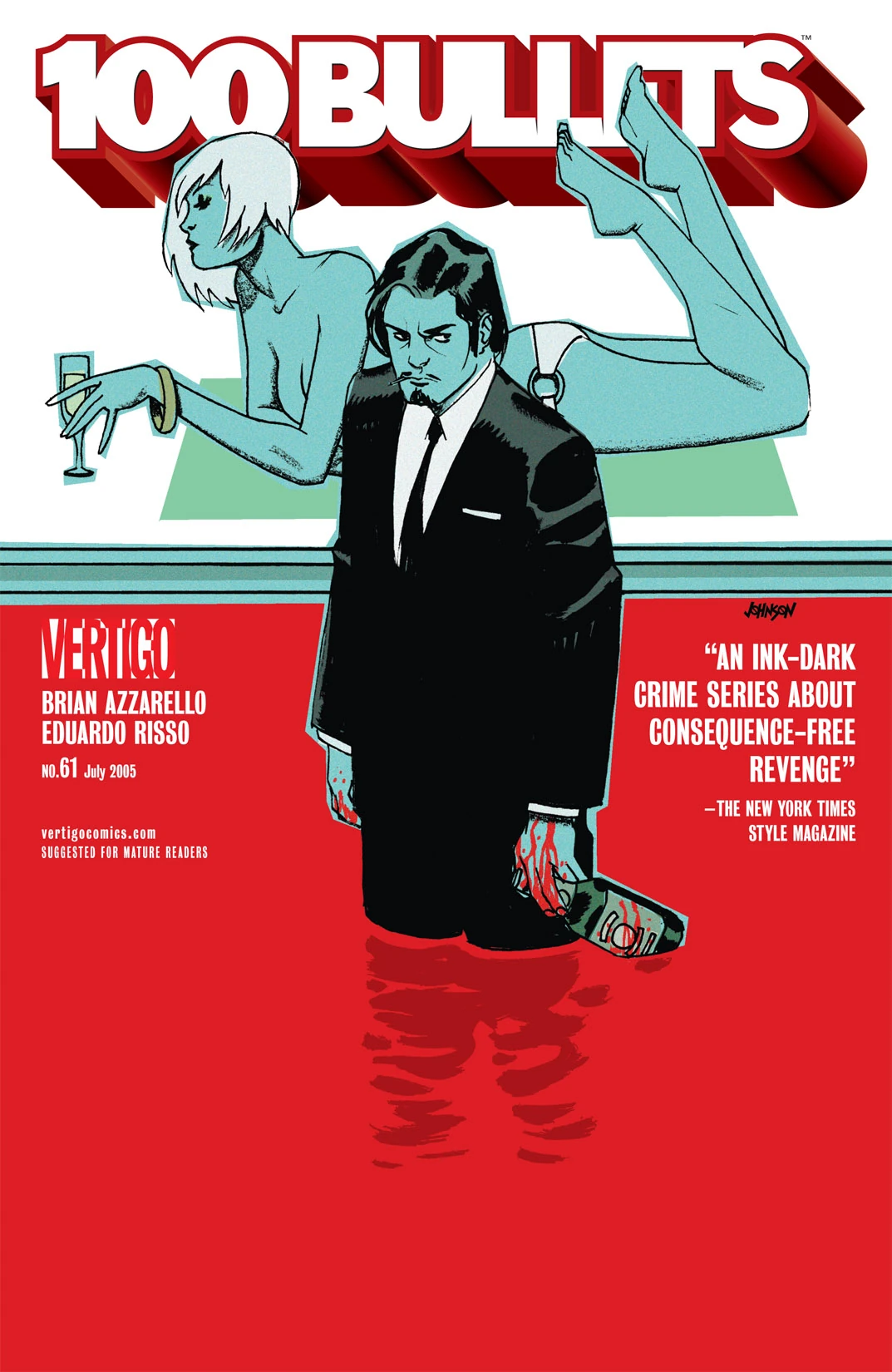 100 Bullets #61 (DC, 2005 — Cover A) cover